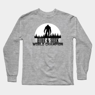 Undefeated Hide and Seek World Champion Long Sleeve T-Shirt